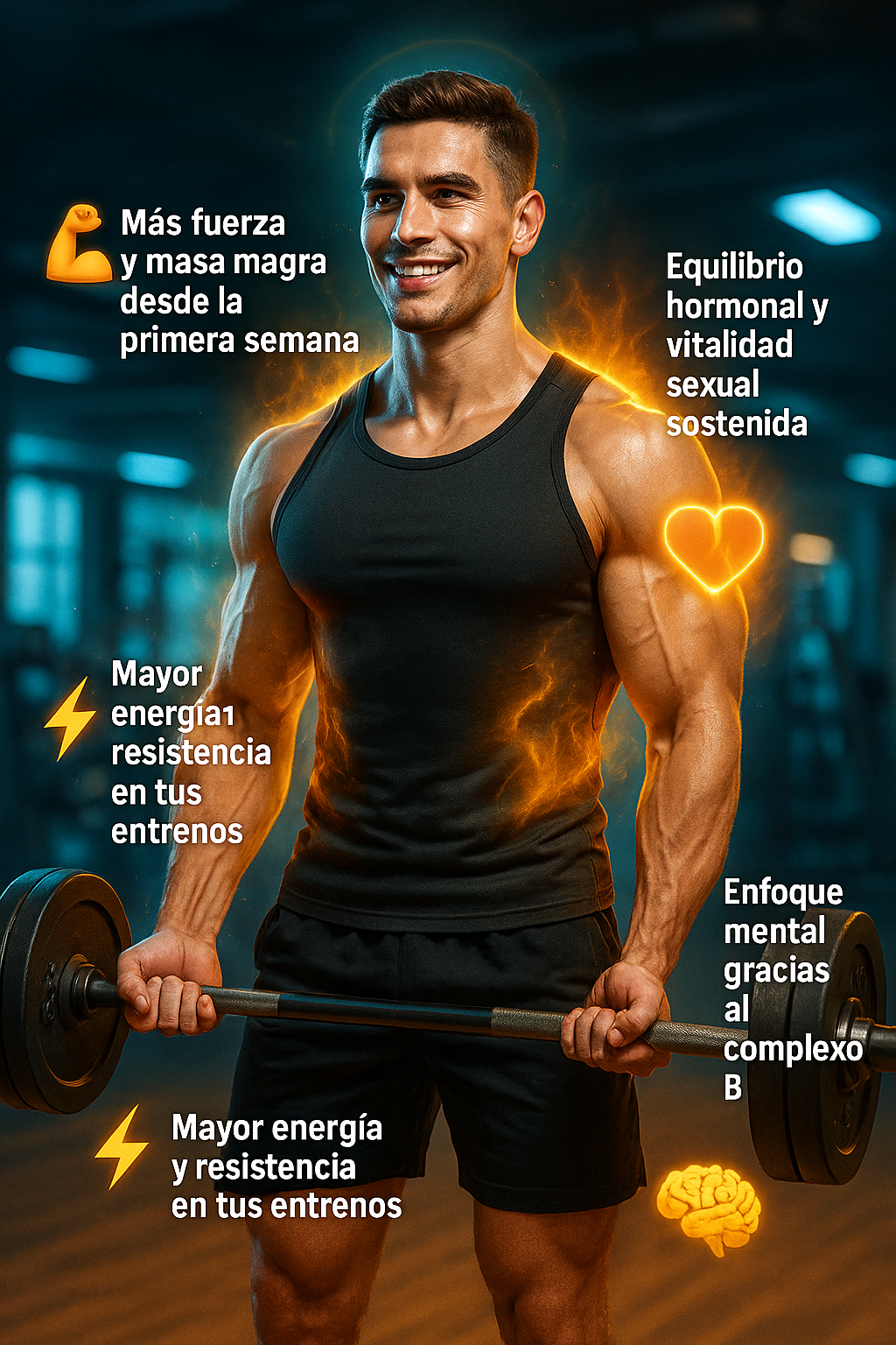 🔥 KING MAKER – Suplemento Natural para Potencia Masculina Extrema | Aumenta Testosterona, Energía y Deseo Sexual