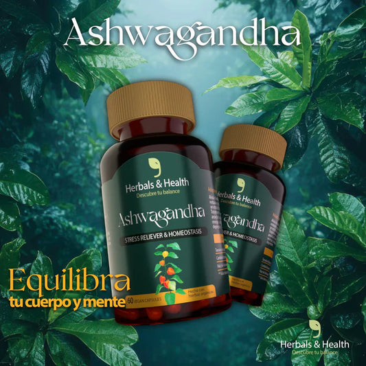 ASHWAGANDHA 60CAP/ ENERGIA FISICA,MENTAL